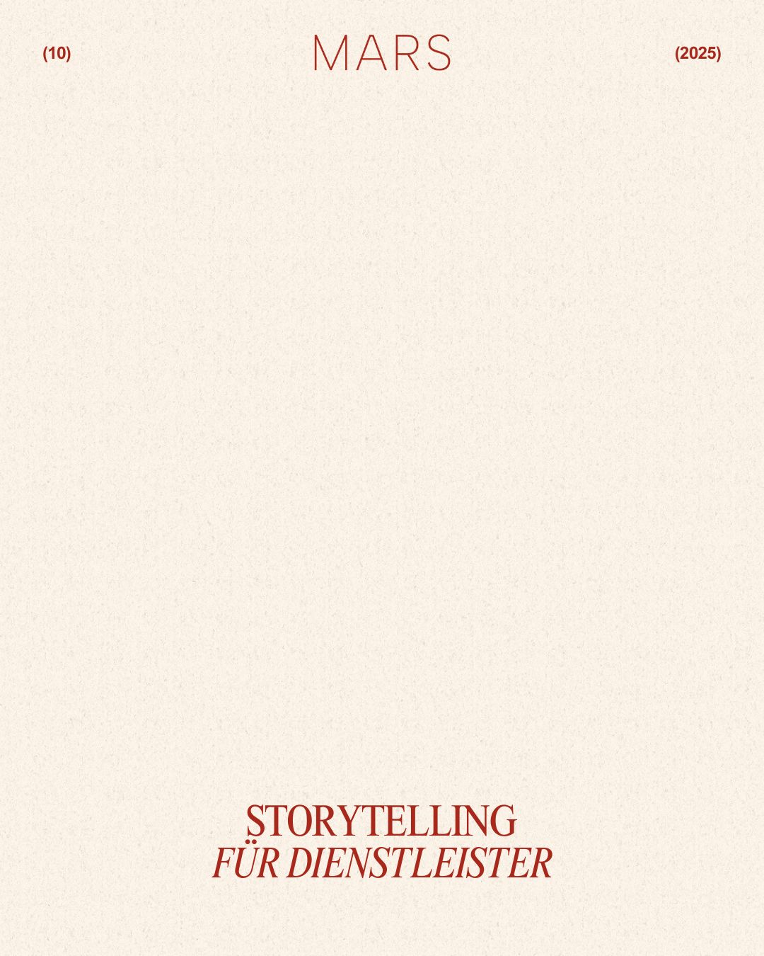 Storytelling für Dienstleister