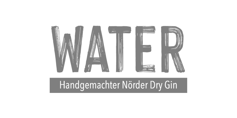 Logo WATER Nörder Dry Gin